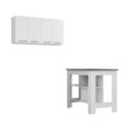 41" Dark Gray and White Wood Kitchen Island Set With Storage. Kitchen cart isolated on a plain white background, showing a charcoal wood surface.