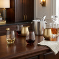 Set of Four Gold Acrylic Stemless All Purpose Wine Glass