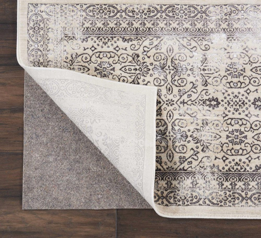 8' x 10' Gray Non Slip Rug Pad