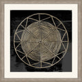 Woven Dreams I Silver Framed Print Wall Art on a white background