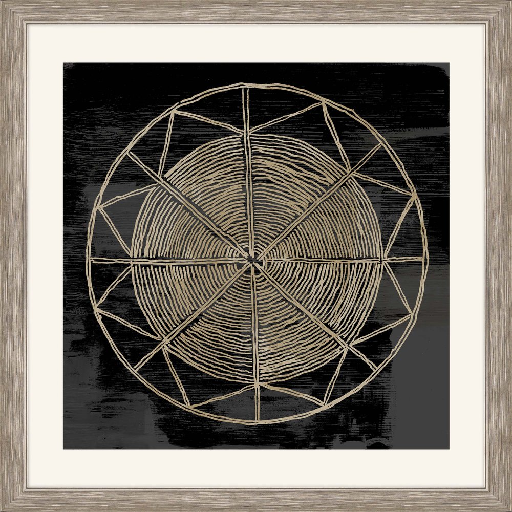 Woven Dreams I Silver Framed Print Wall Art
