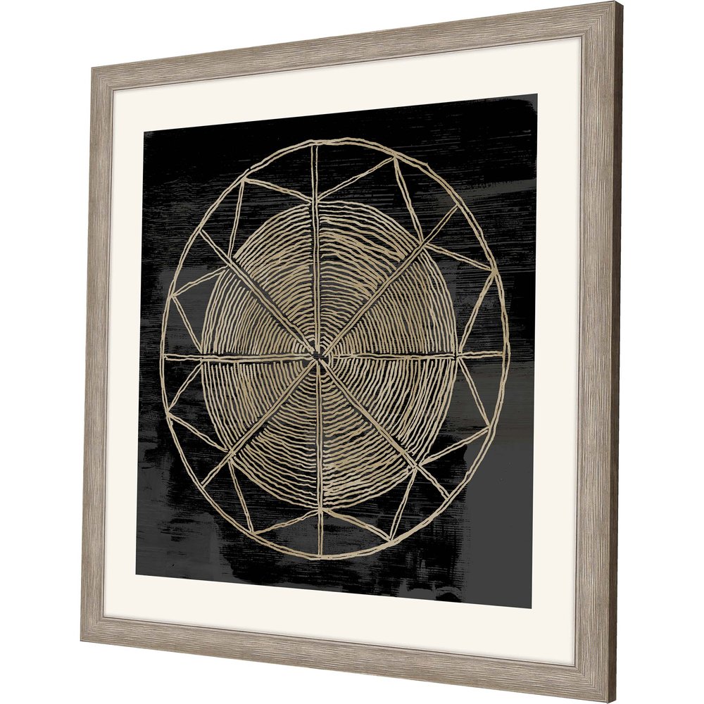 Woven Dreams I Silver Framed Print Wall Art