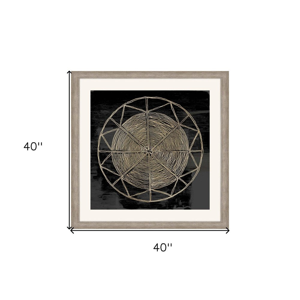 Woven Dreams I Silver Framed Print Wall Art