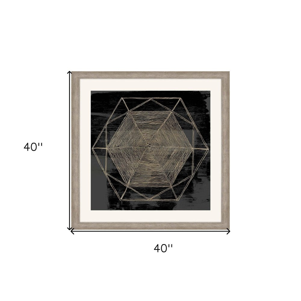 Woven Dreams II Silver Framed Print Wall Art