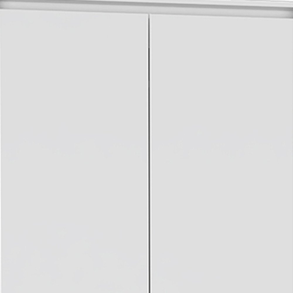 Two Piece White Bedroom Set - 20.47" H x 15.75" W x 15.75" D