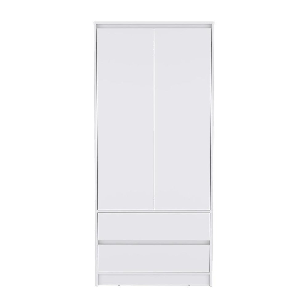 Three Piece White Bedroom Set