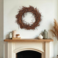28" Brown Artificial Wreath