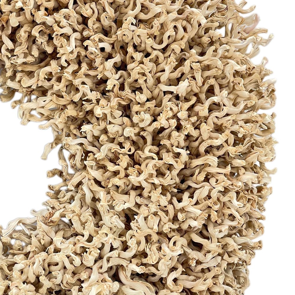 23" Natural Maize Dried Wreath