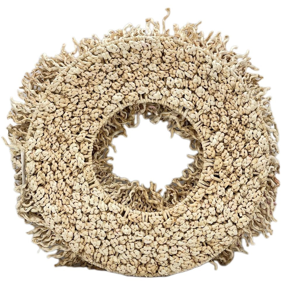 23" Natural Maize Dried Wreath