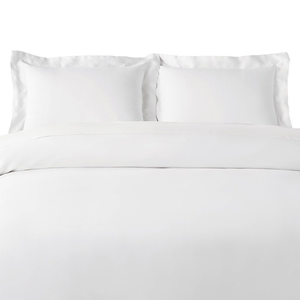 White Queen Rayon Washable Duvet Cover Set