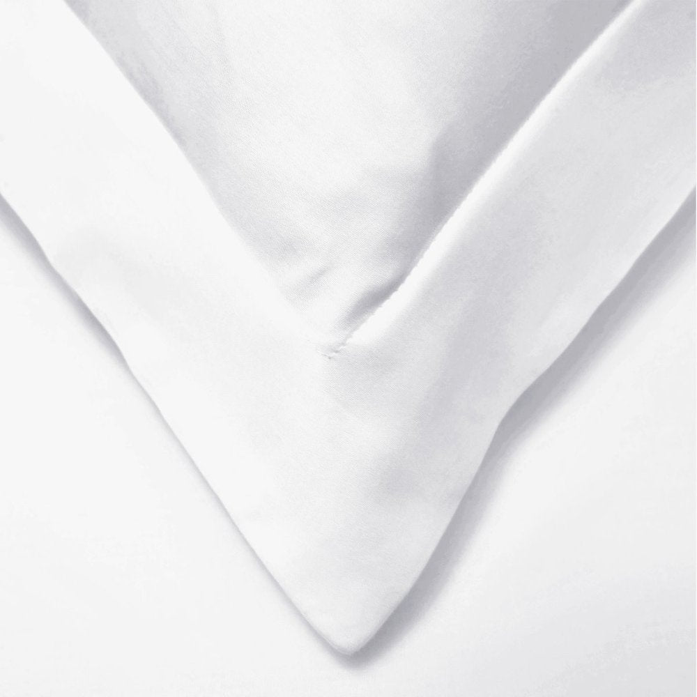 White Queen Cotton Blend Washable Duvet Cover Set - 11.00" H x 9.00" W x 2.25" D