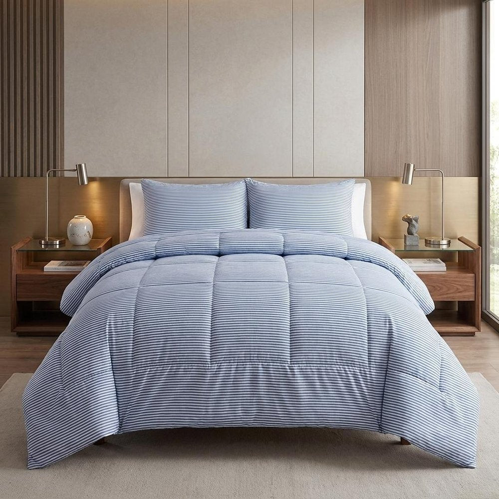 White King Cotton Washable Duvet Cover Set