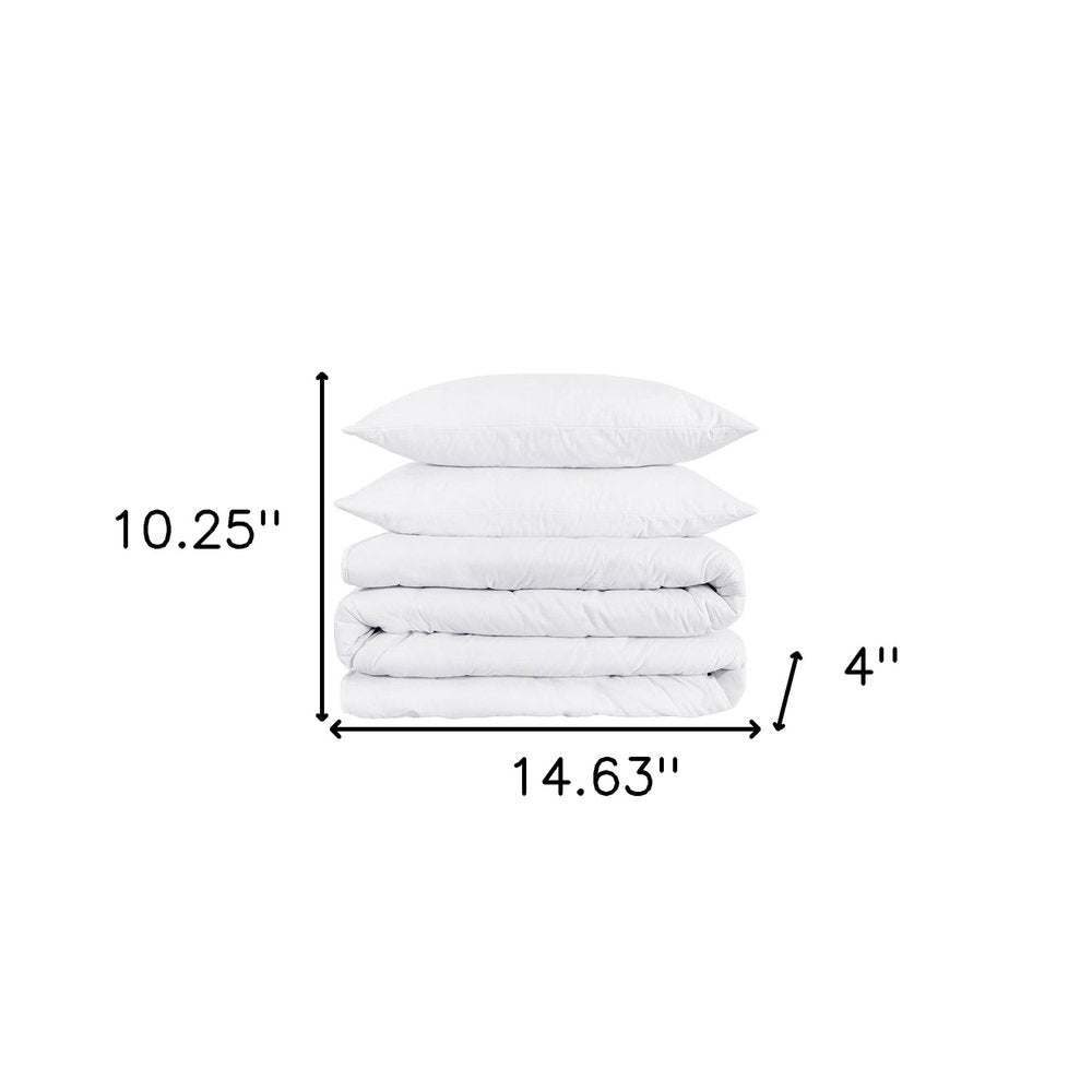 Platinum King Cotton Washable Duvet Cover Set