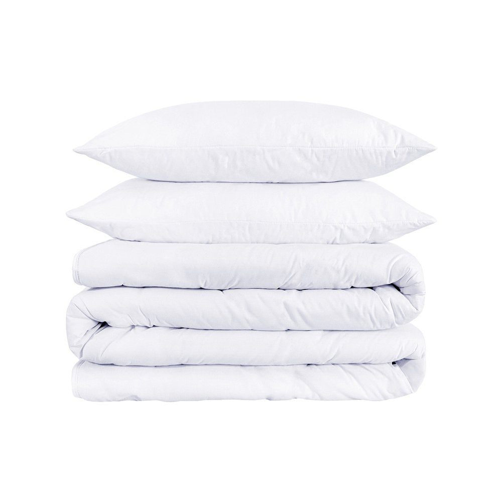 White King Cotton Washable Duvet Cover Set