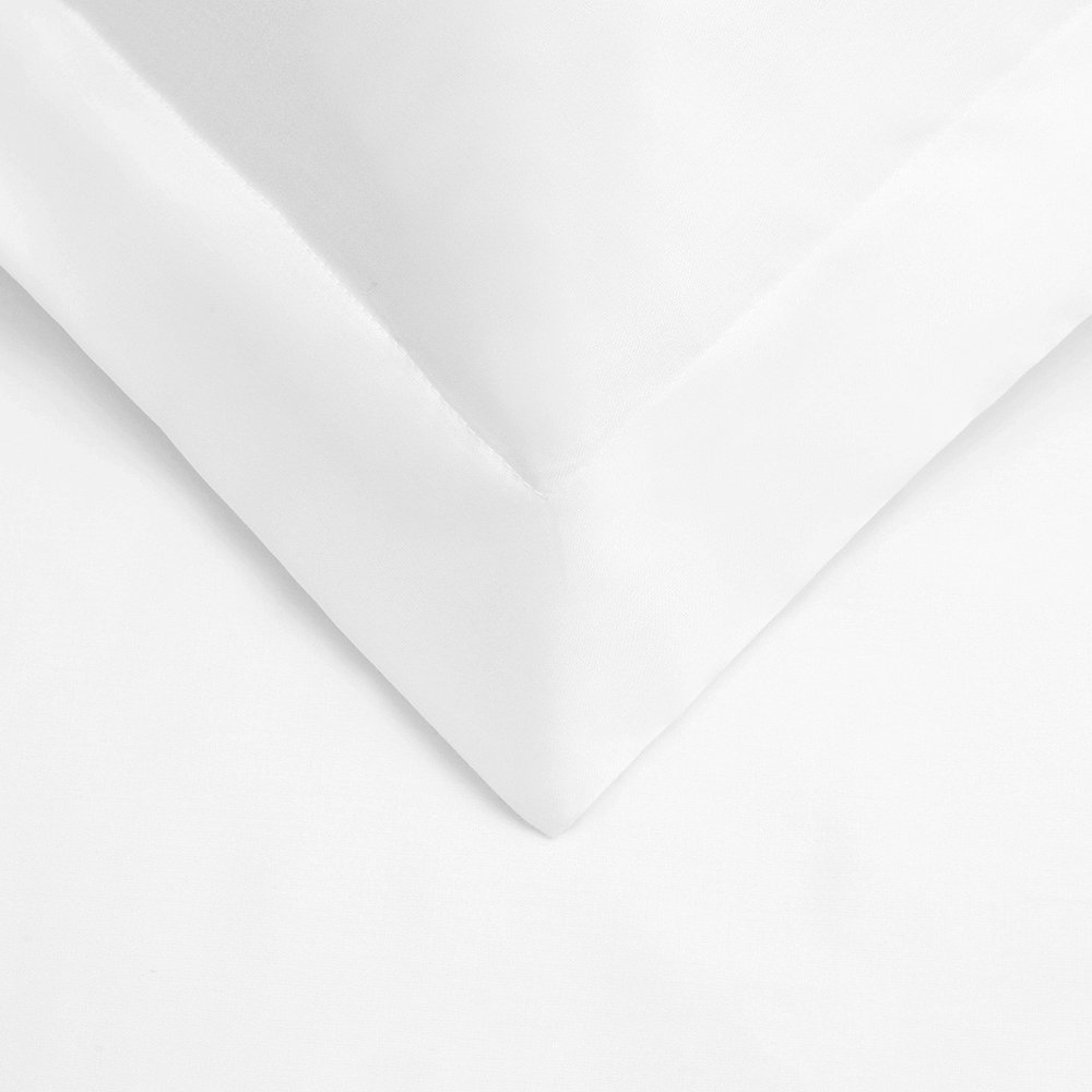 White Queen Cotton Washable Duvet Cover Set With Two Shams