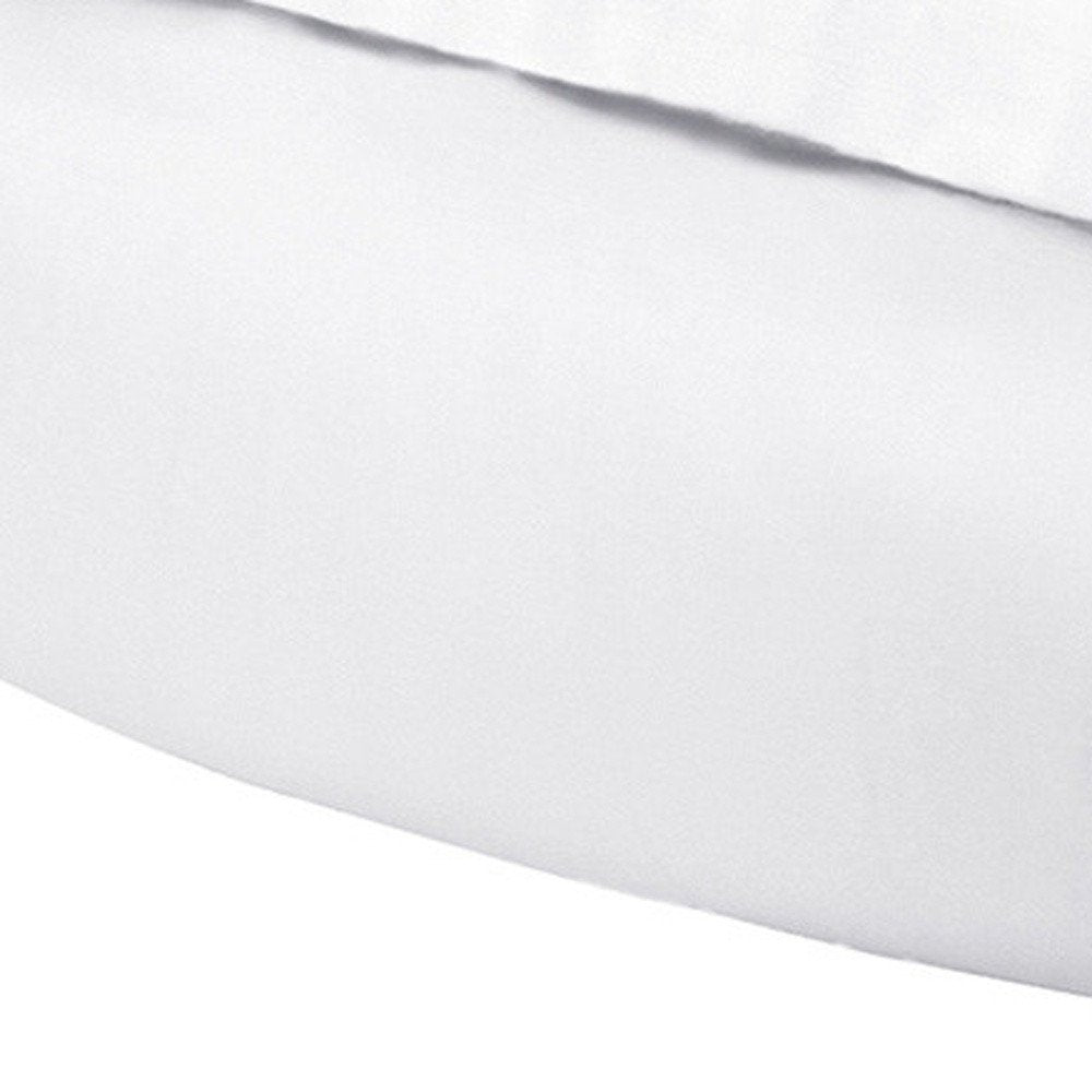 White Queen Cotton Washable Duvet Cover Set on a white background