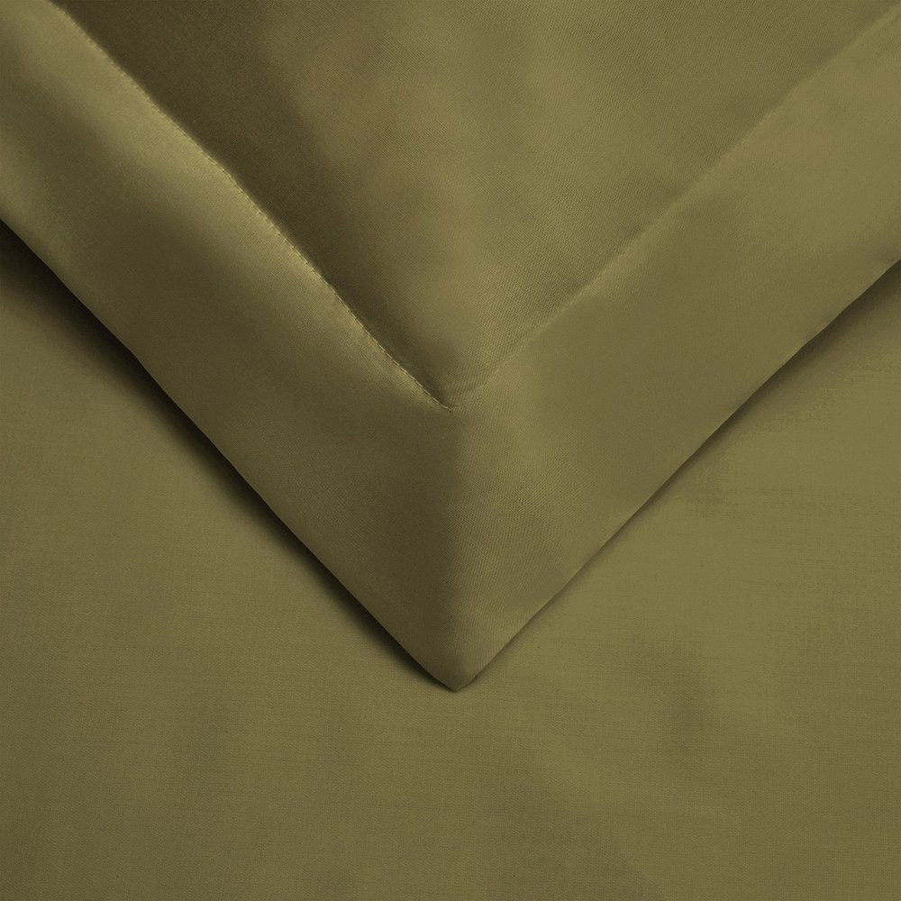 Sage Twin Cotton Washable Duvet Cover Set