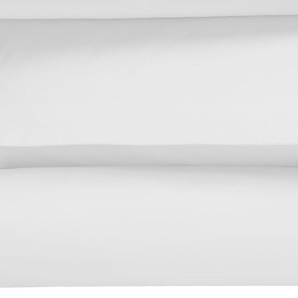 White Queen Cotton Washable Duvet Cover Set on a white background