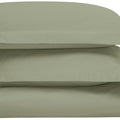 Sage King Cotton Washable Duvet Cover Set