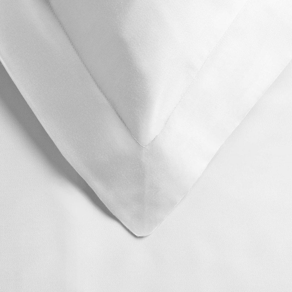White Queen Cotton Blend 300 Thread Count Washable Duvet Cover Set on a white background