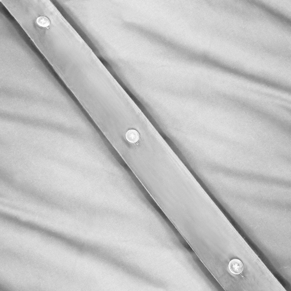 Platinum King Cotton Washable Duvet Cover Set - 10" H x 12.25" W x 2.75" D