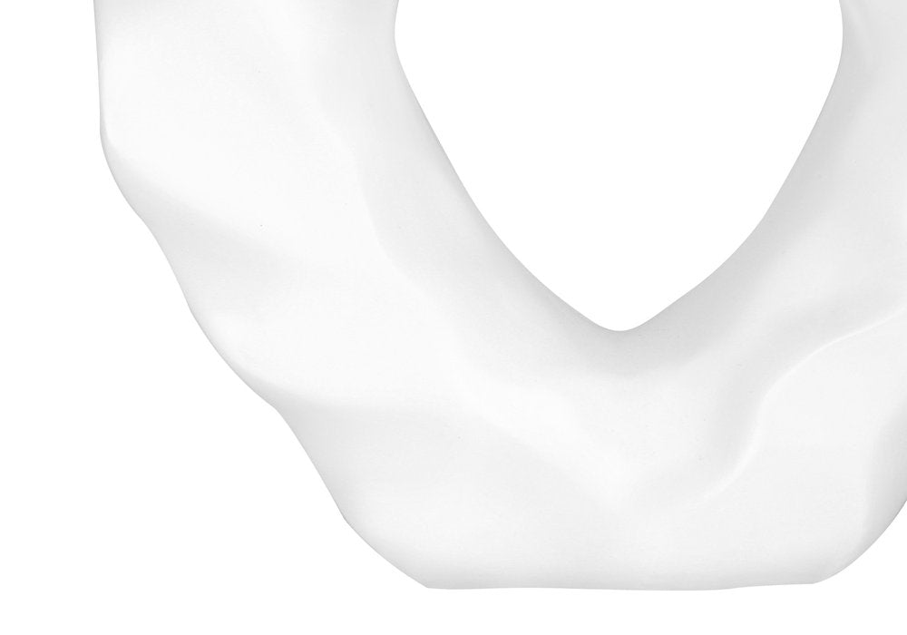 25" Cream Novelty Table Lamp With Cream Drum Shade. Table lamp isolated on a plain white background, in a cream finish.