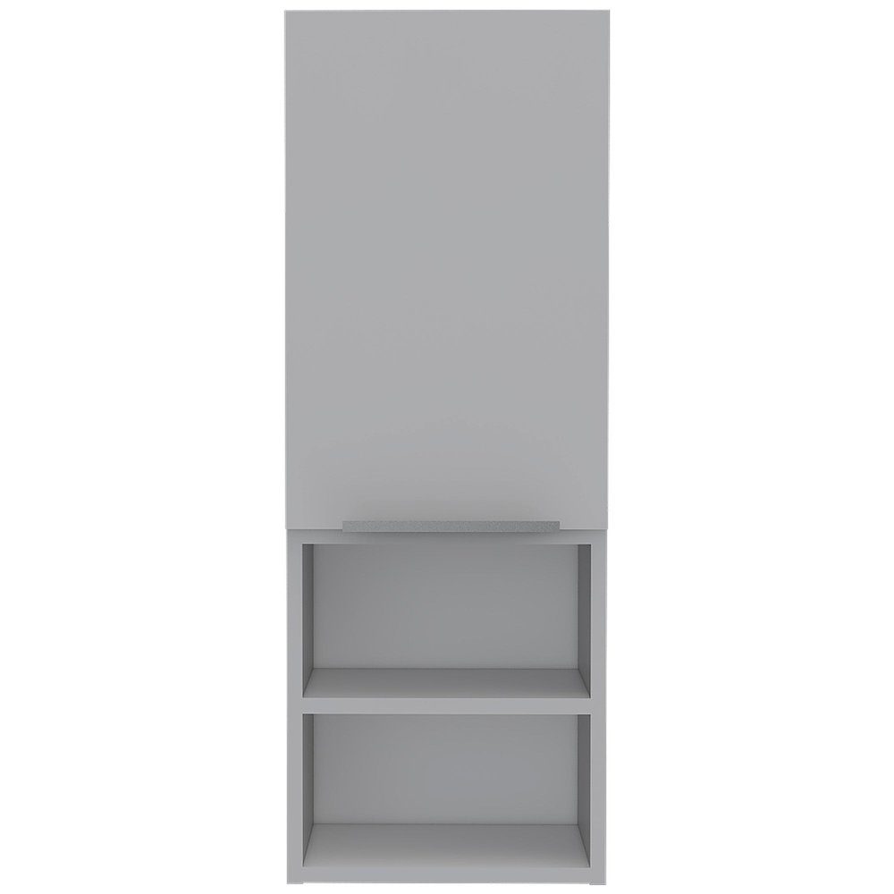 24" White Wood Freestanding Bathroom Vanity With Sink And Medicine Cabinet. Bathroom vanity isolated on a plain white background, in a white wood finish.