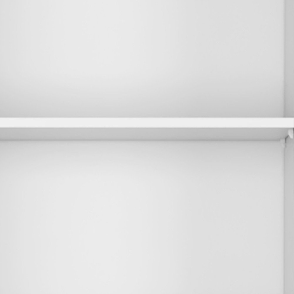 Set of Three White Wood Five Tier Modular Bookcase - SKU 546616