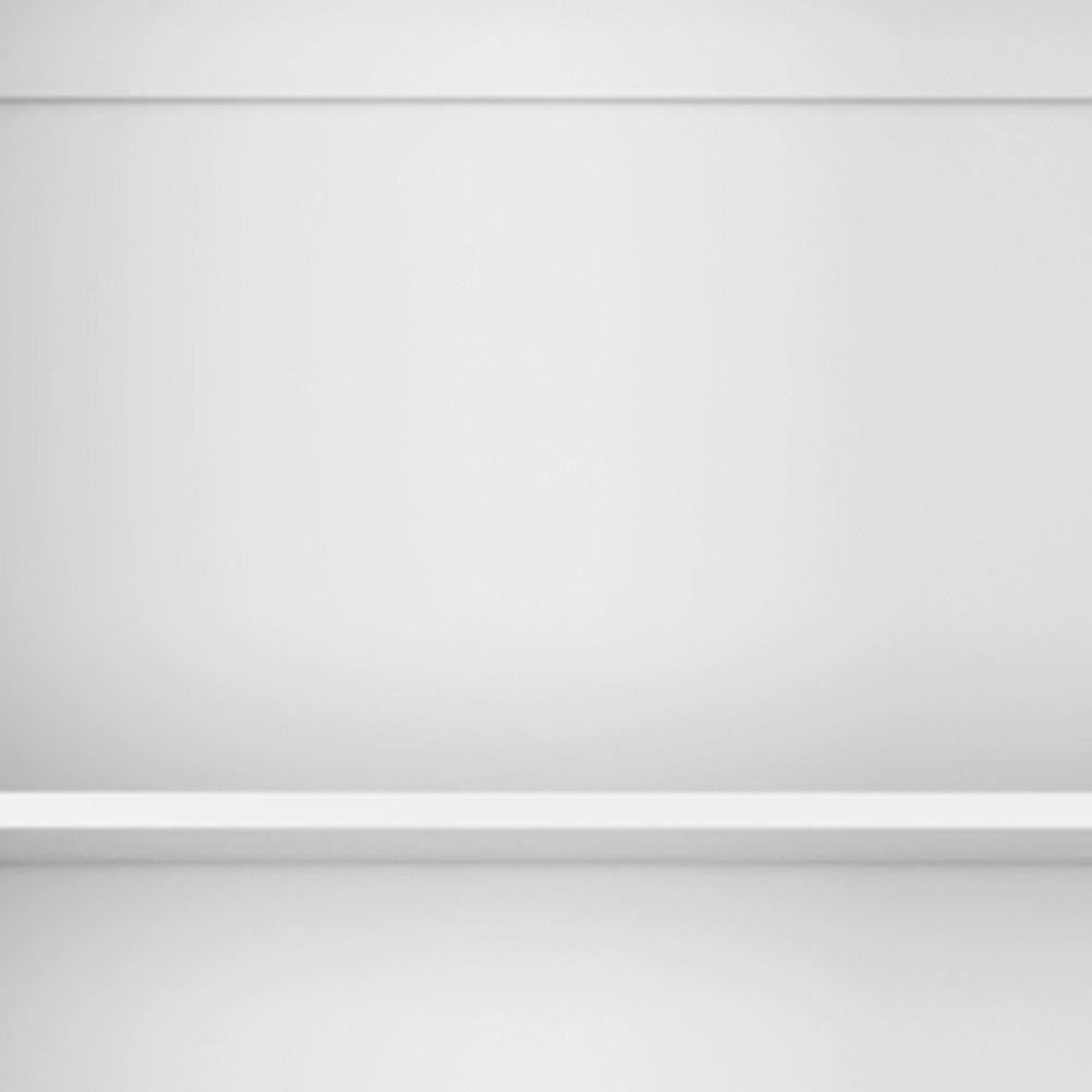 Set of Three White Wood Fourteen Tier Modular Bookcase - SKU 546625