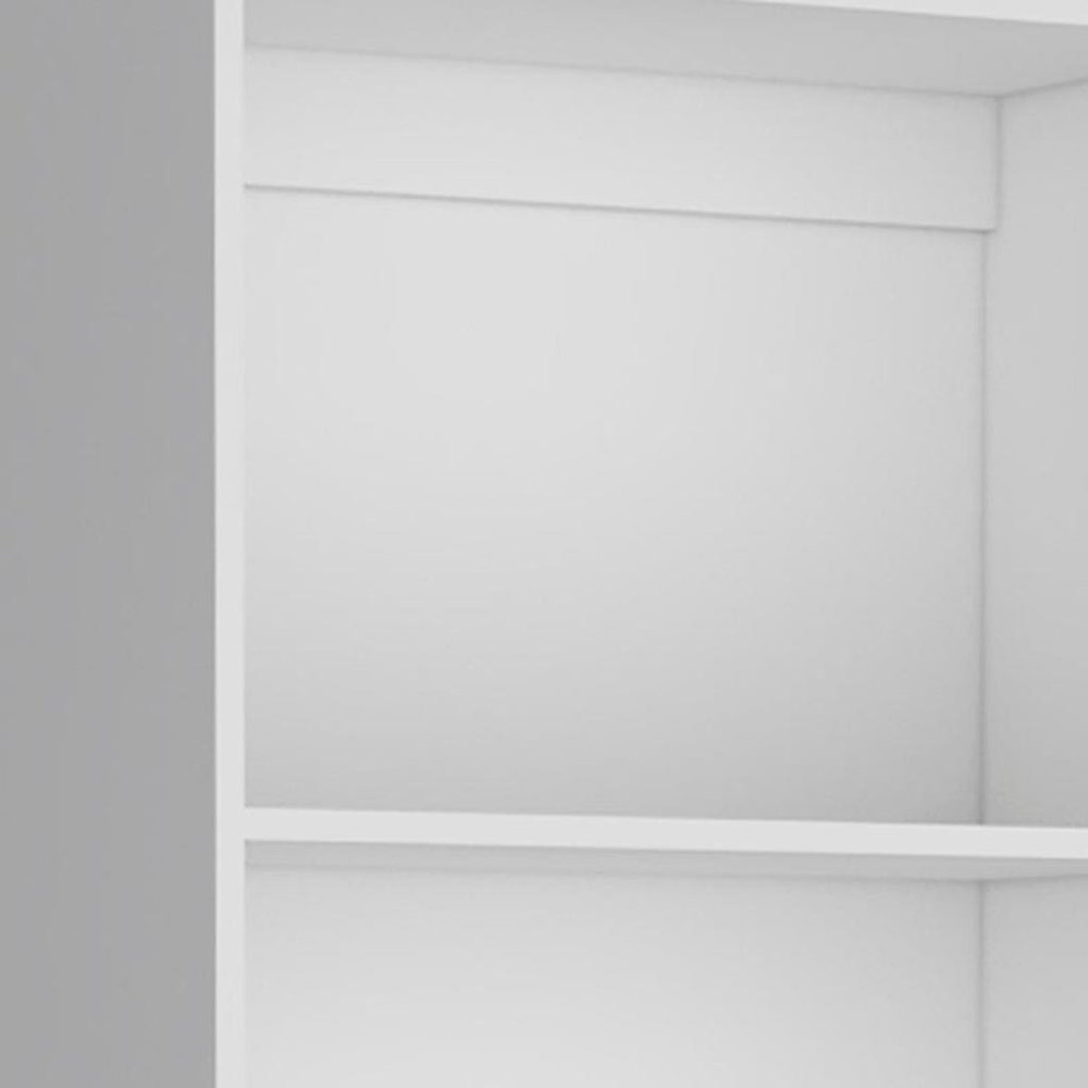 Set of Three White Wood Thirteen Tier Modular Bookcase - SKU 546629