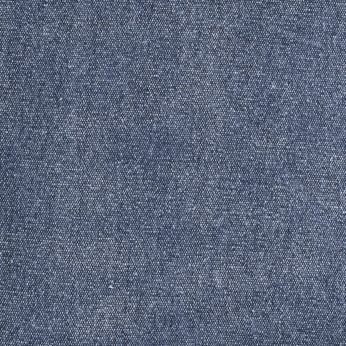 Close-up of a textured stonewashed blue fabric, likely denim or a similar material, suitable for a pet bed cover.