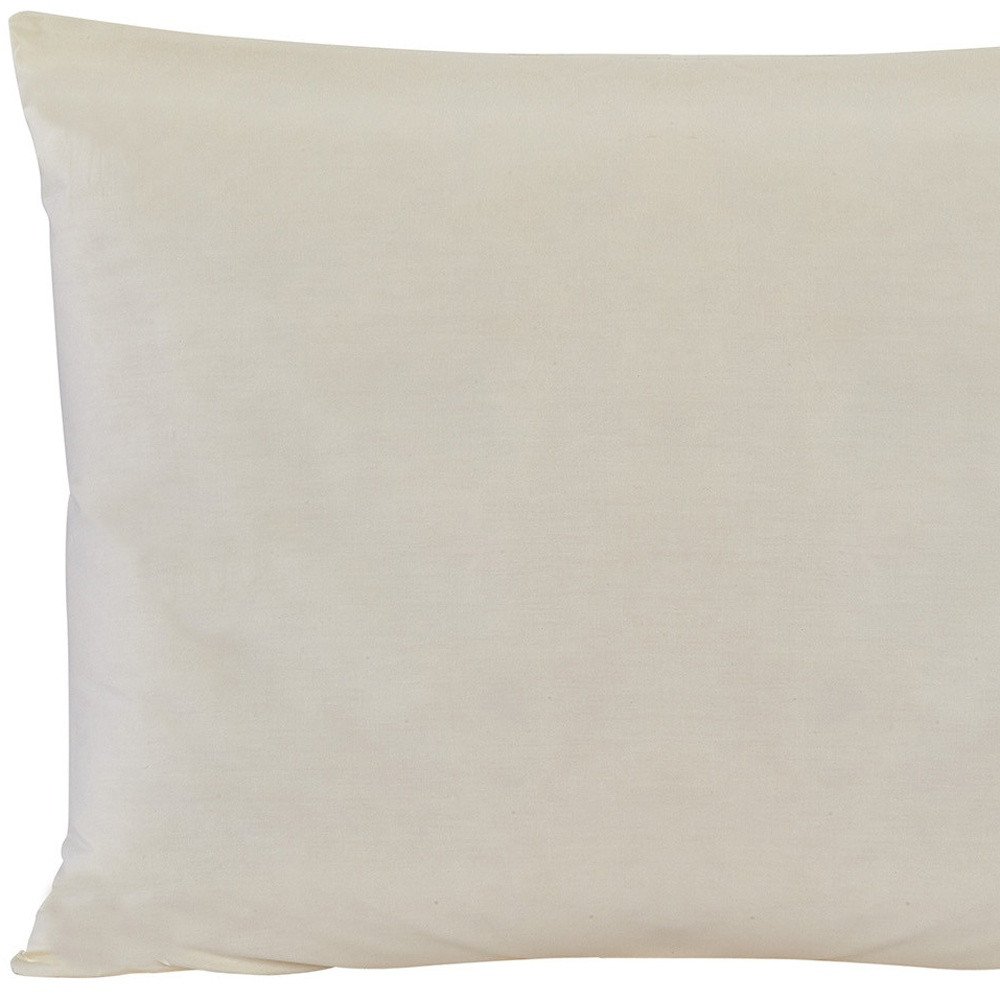 Cotton Wool Hypoallergenic King Size Bed Pillow close-up detail