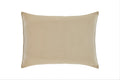 Cotton Wool Medium Hypoallergenic Standard Size Bed Pillow on a white background