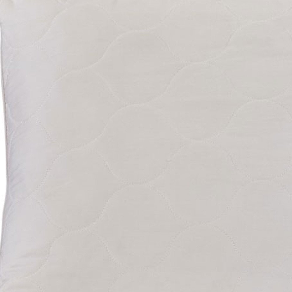 Cotton Latex Foam And Wool Hypoallergenic Standard Size Bed Pillow on a white background