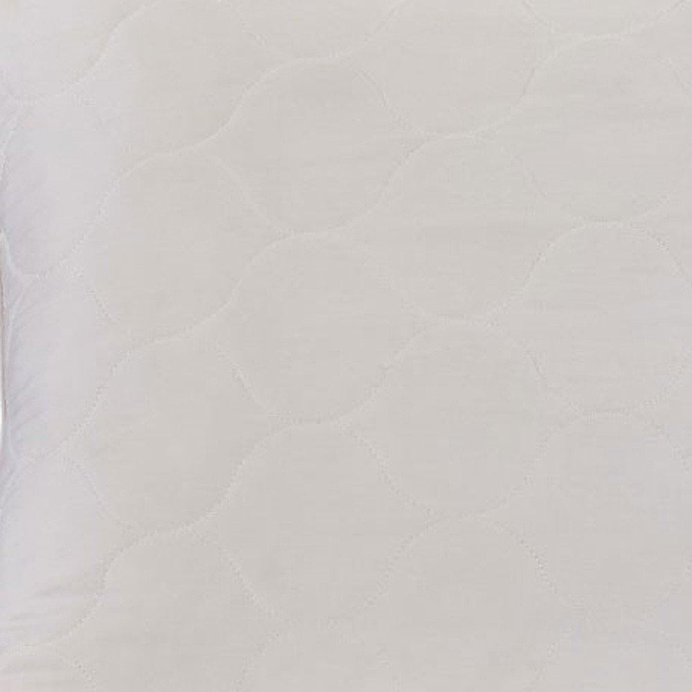 Cotton Latex Foam And Wool Hypoallergenic Queen Size Bed Pillow on a white background