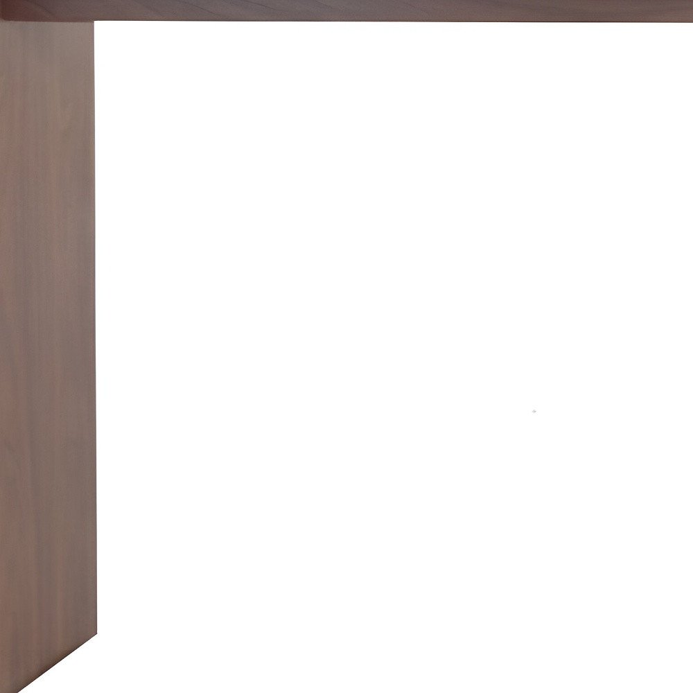 60" Brown Wood Rectangular Bar Height Bar Table