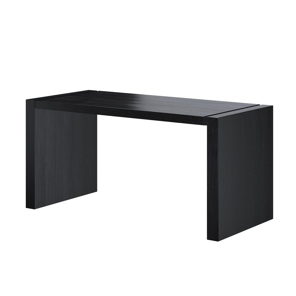 62" Espresso Solid Wood Computer Desk