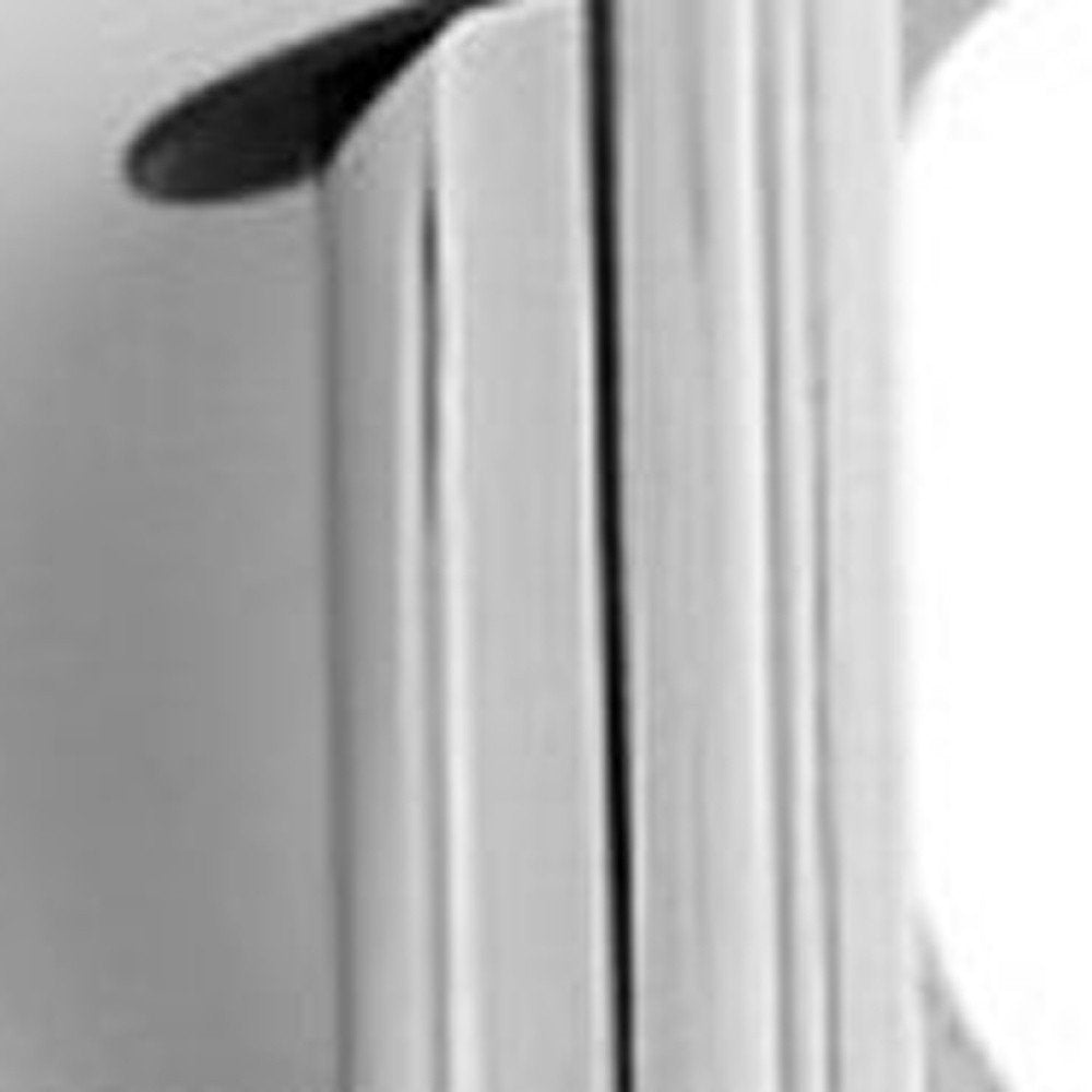 White and Silver Faux Leather and Metal Low Back Adjustable Height Bar Chair - 28" H x 17" W x 15" D