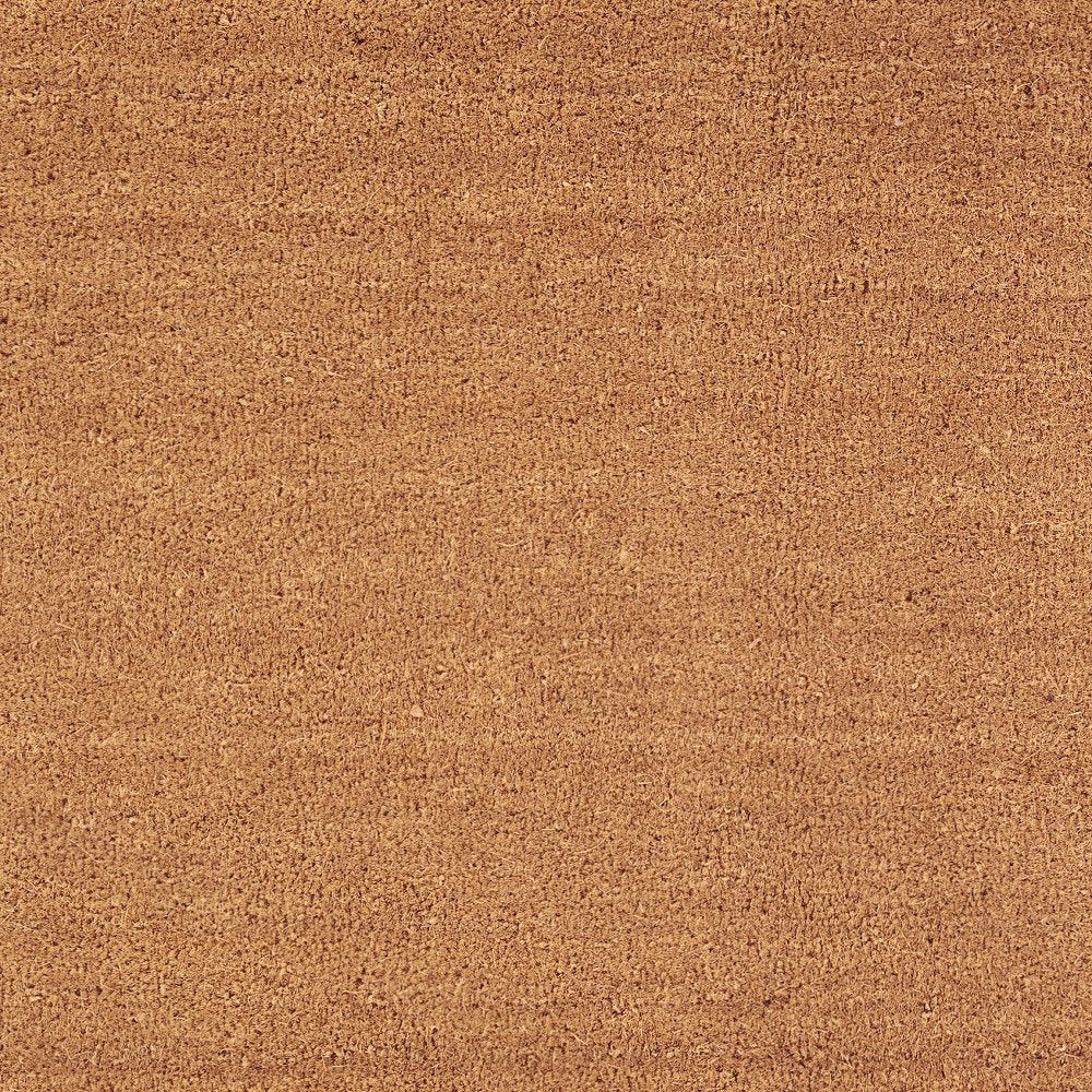 30" X 48" Natural Coir Outdoor Door Mat. Doormat in tan.