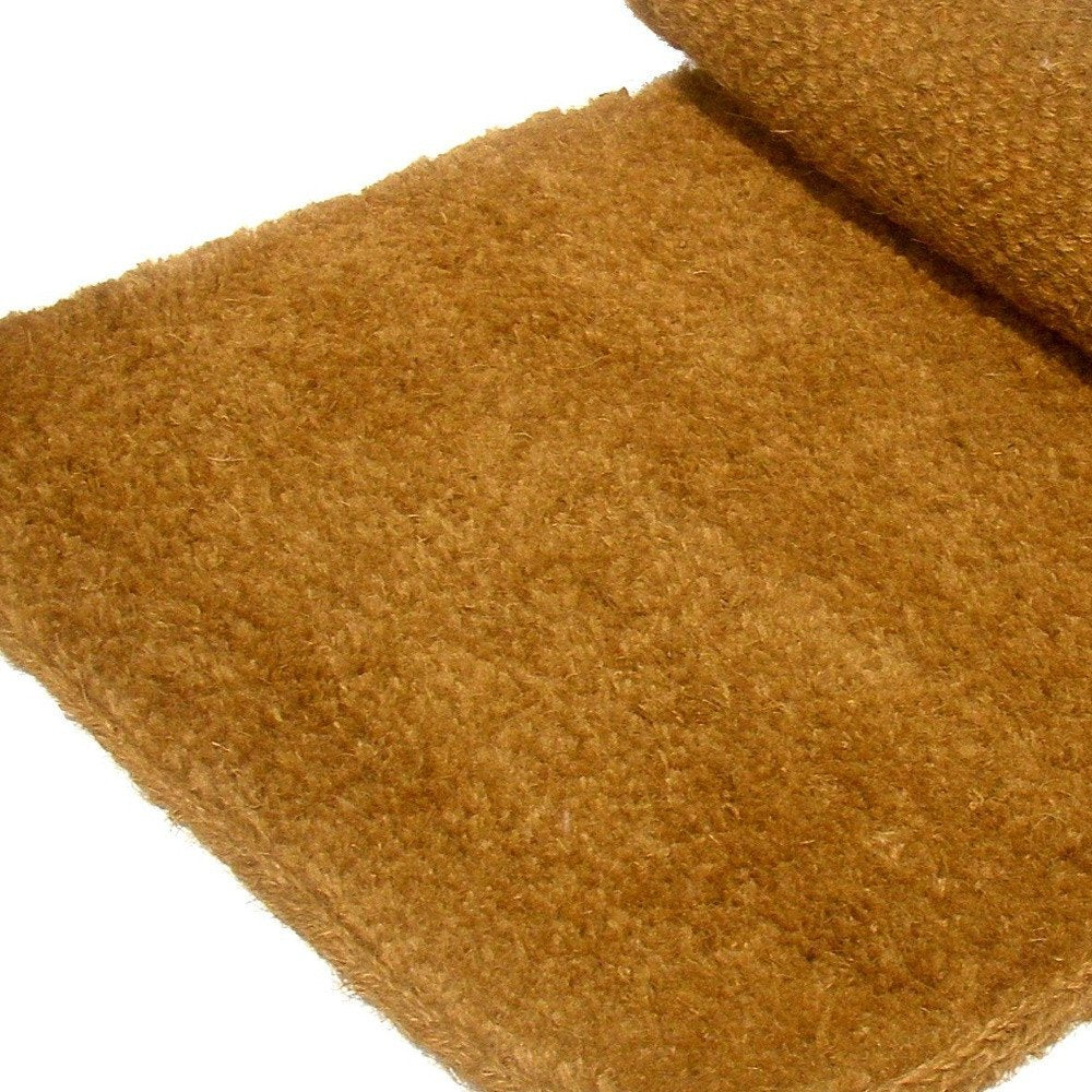 36" X 48" Brown Coir Outdoor Door Mat. Doormat in brown.