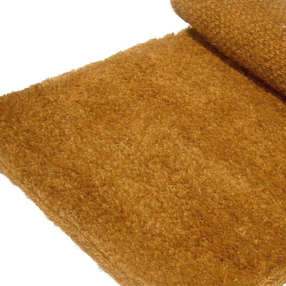 36" X 60" Brown Coir Outdoor Door Mat. Doormat in brown.