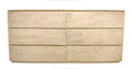72" Natural Solid Wood Six Drawer Double Dresser on a white background