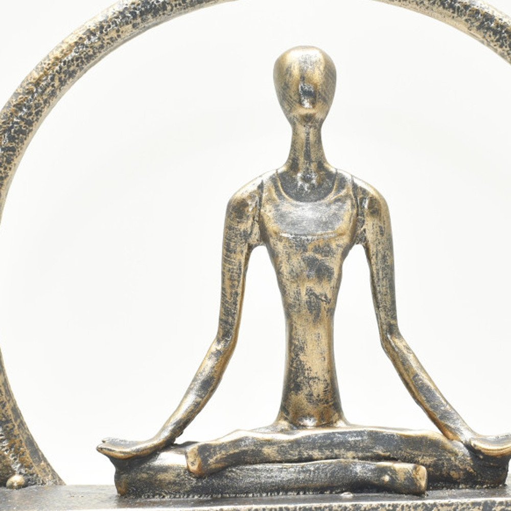 7" Pewter Resin Tabletop Sculpture