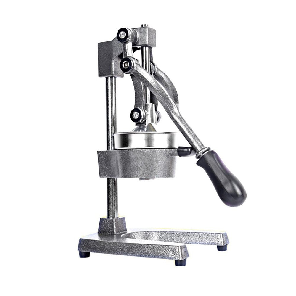 7" Black And Silver Stainless Steel Manual Juicer - SKU 568982