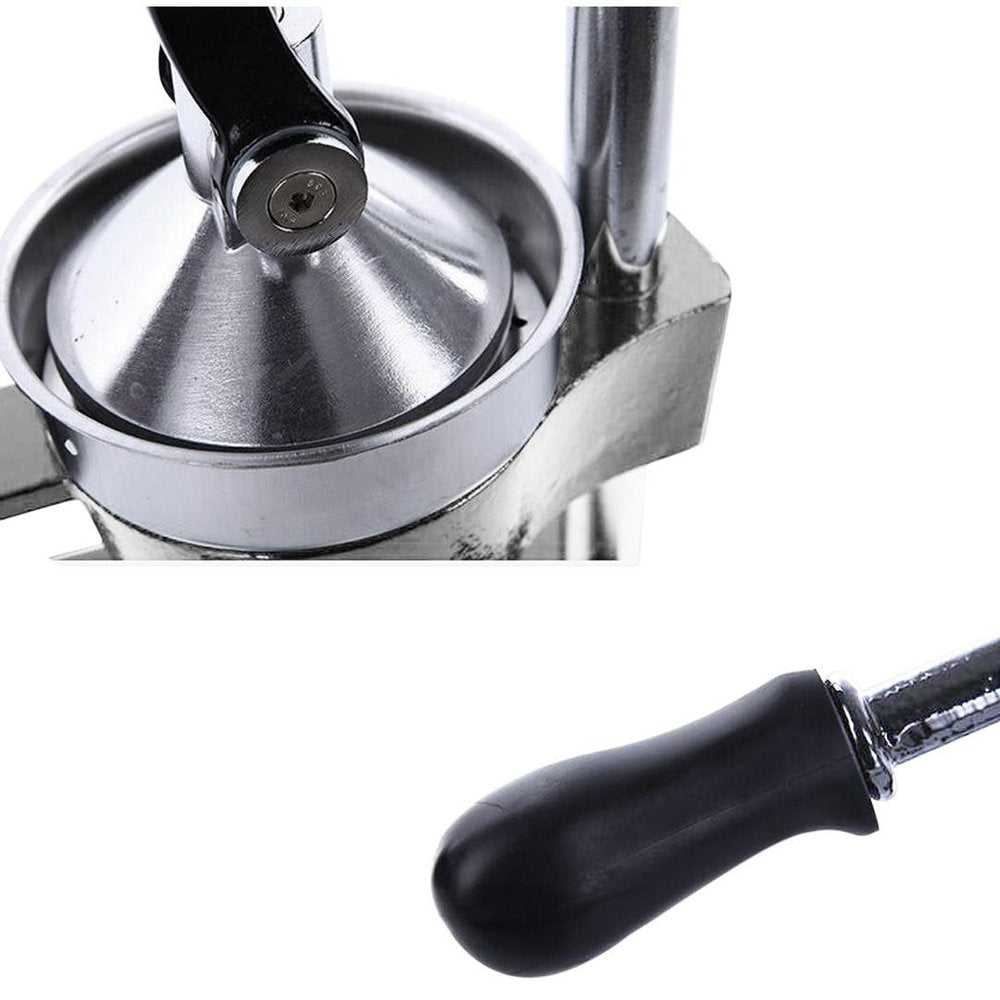 7" Black And Silver Stainless Steel Manual Juicer - SKU 568982