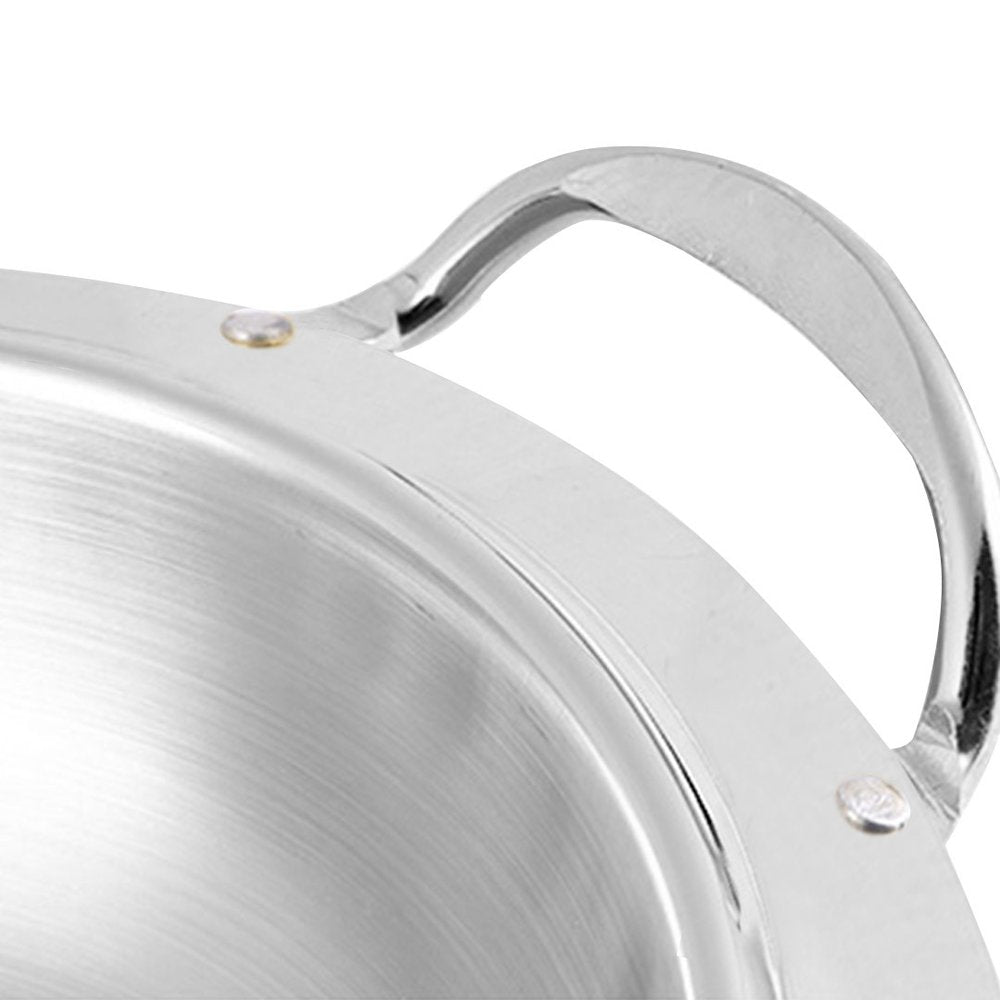 11" Silver Stainless Steel Chafing Dish With Stand