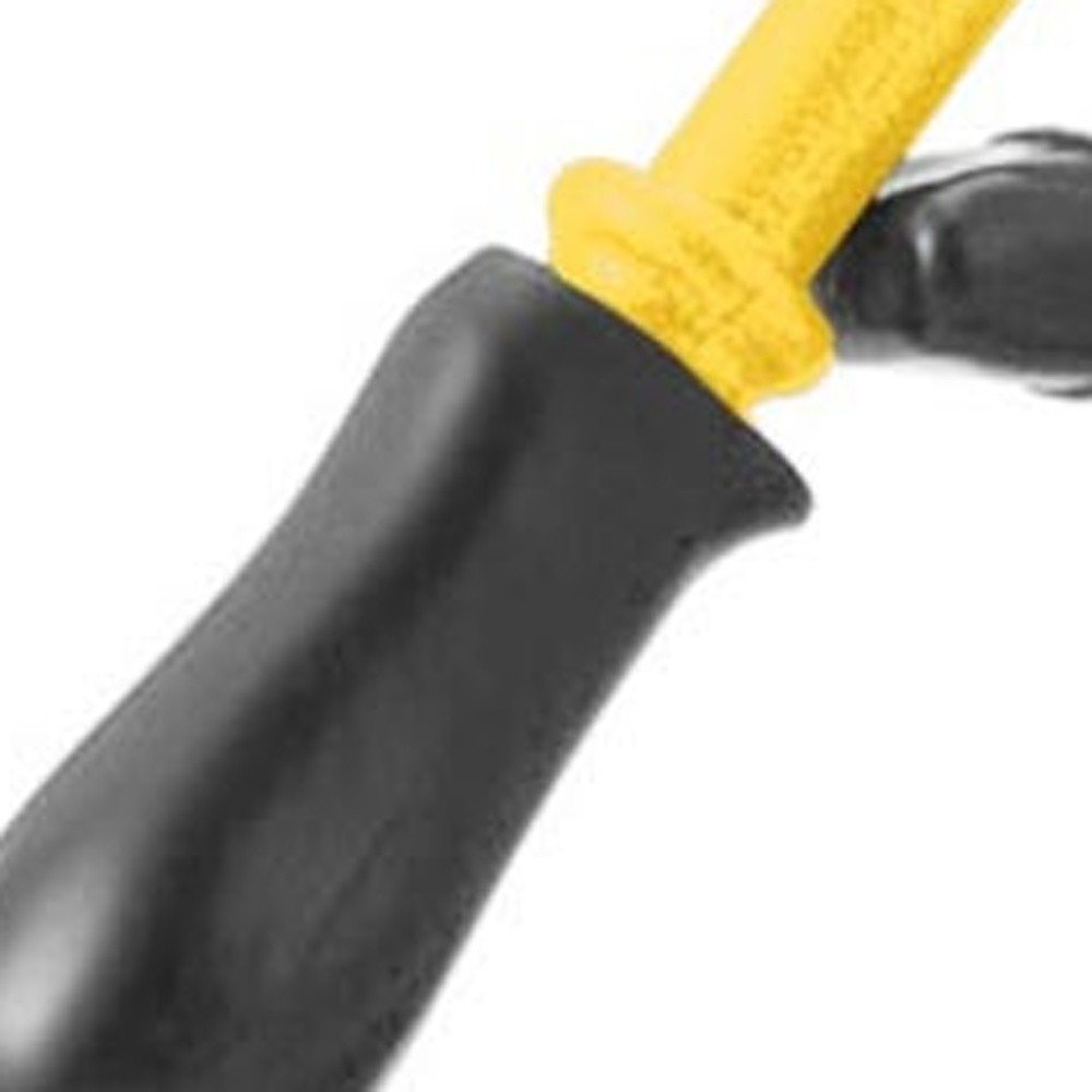 7" Yellow Black And Silver Stainless Steel Manual Juicer