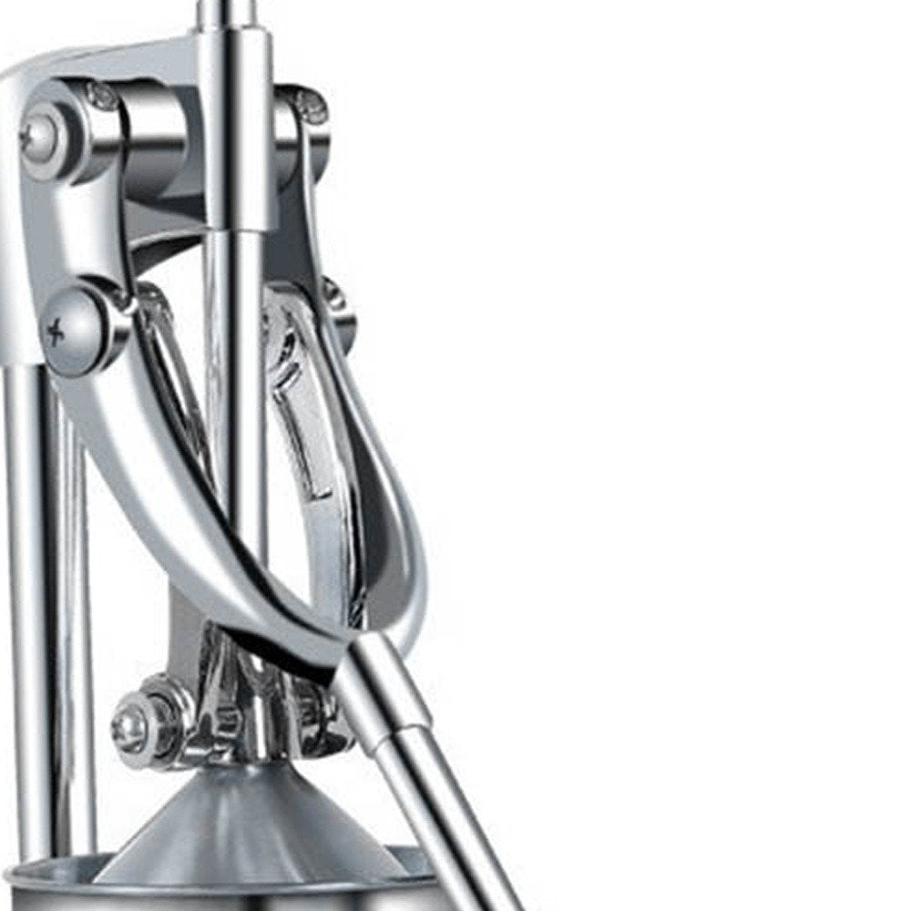 7" Silver Stainless Steel Manual Juicer