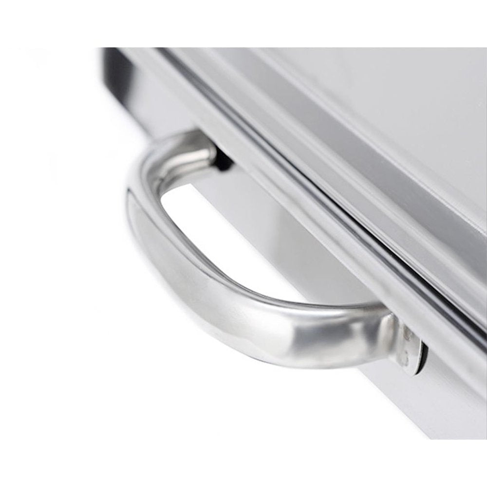 9" Silver Stainless Steel Chafing Dish With Stand - SKU 569493