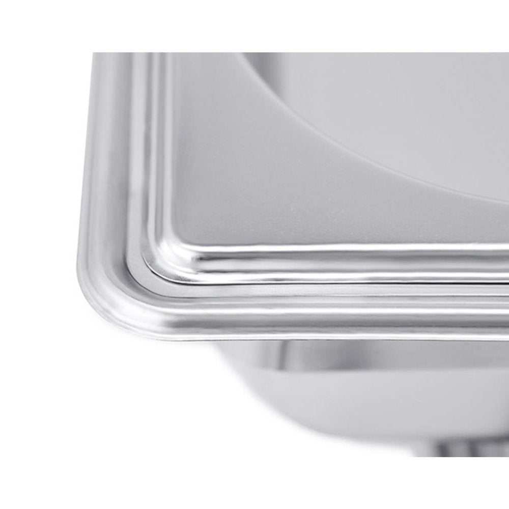9" Silver Stainless Steel Chafing Dish With Stand - SKU 569494